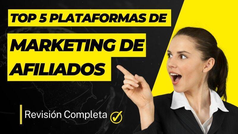 Plataformas de marketing de afiliados