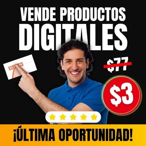 Vende productos digitales